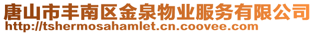 唐山市豐南區(qū)金泉物業(yè)服務(wù)有限公司