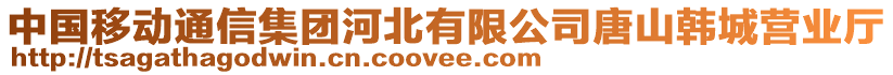 中國移動通信集團河北有限公司唐山韓城營業(yè)廳