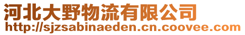 河北大野物流有限公司