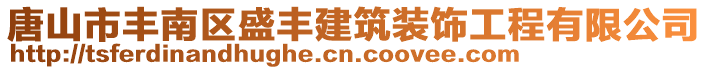 唐山市丰南区盛丰建筑装饰工程有限公司