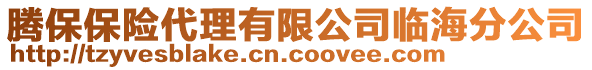 騰保保險(xiǎn)代理有限公司臨海分公司