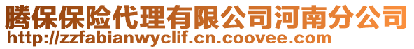 騰保保險代理有限公司河南分公司