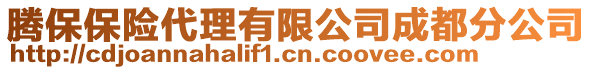 騰保保險(xiǎn)代理有限公司成都分公司