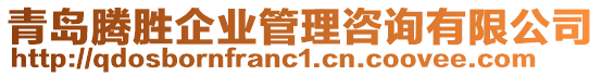 青島騰勝企業(yè)管理咨詢有限公司