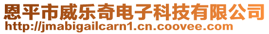 恩平市威樂奇電子科技有限公司