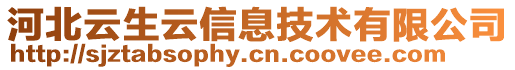 河北云生云信息技術(shù)有限公司