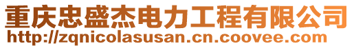 重慶忠盛杰電力工程有限公司