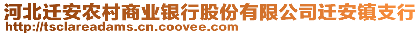 河北遷安農(nóng)村商業(yè)銀行股份有限公司遷安鎮(zhèn)支行