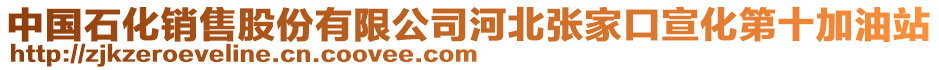 中國(guó)石化銷售股份有限公司河北張家口宣化第十加油站