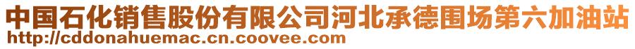 中國(guó)石化銷售股份有限公司河北承德圍場(chǎng)第六加油站