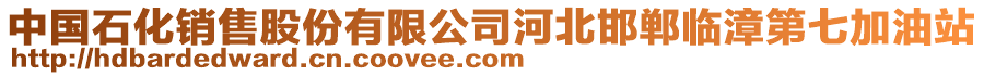 中國石化銷售股份有限公司河北邯鄲臨漳第七加油站