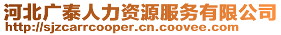 河北廣泰人力資源服務(wù)有限公司