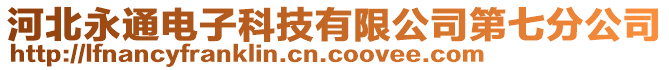 河北永通電子科技有限公司第七分公司