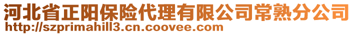 河北省正陽保險代理有限公司常熟分公司