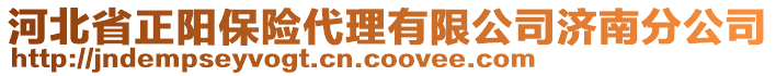 河北省正阳保险代理有限公司济南分公司