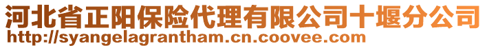 河北省正陽保險代理有限公司十堰分公司