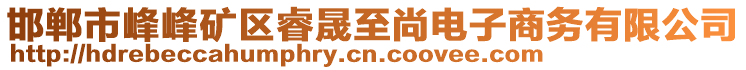 邯鄲市峰峰礦區(qū)睿晟至尚電子商務(wù)有限公司