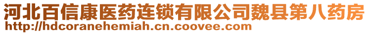 河北百信康醫藥連鎖有限公司魏縣第八藥房