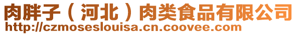 肉胖子（河北）肉類食品有限公司