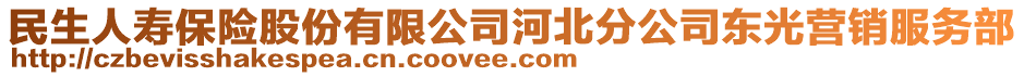 民生人壽保險股份有限公司河北分公司東光營銷服務部