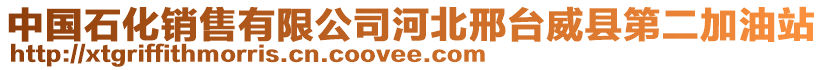 中國(guó)石化銷(xiāo)售有限公司河北邢臺(tái)威縣第二加油站