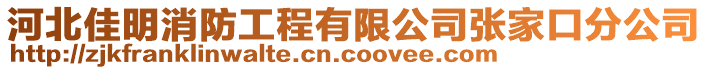 河北佳明消防工程有限公司張家口分公司