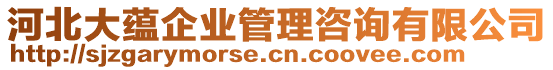 河北大蘊(yùn)企業(yè)管理咨詢有限公司