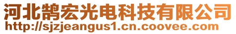 河北鵠宏光電科技有限公司