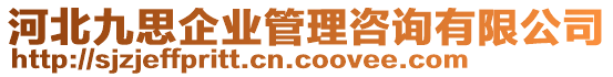 河北九思企業(yè)管理咨詢有限公司