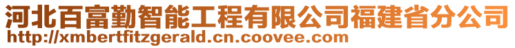 河北百富勤智能工程有限公司福建省分公司