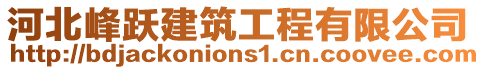 河北峰躍建筑工程有限公司