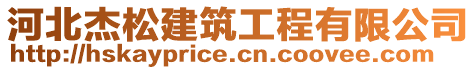 河北杰松建筑工程有限公司