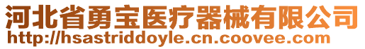 河北省勇寶醫(yī)療器械有限公司