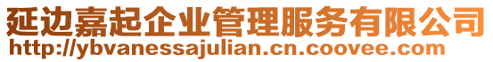 延邊嘉起企業(yè)管理服務有限公司