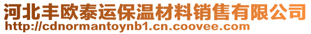 河北豐歐泰運保溫材料銷售有限公司