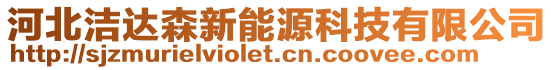 河北潔達(dá)森新能源科技有限公司