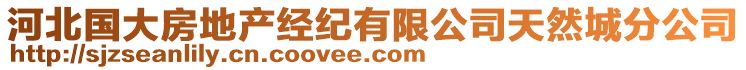 河北國大房地產(chǎn)經(jīng)紀(jì)有限公司天然城分公司