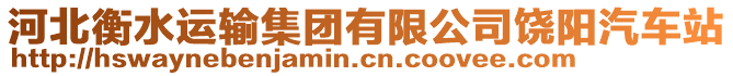 河北衡水運輸集團有限公司饒陽汽車站