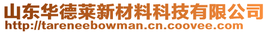 山東華德萊新材料科技有限公司