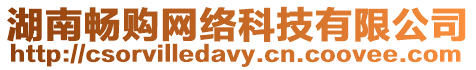 湖南暢購(gòu)網(wǎng)絡(luò)科技有限公司