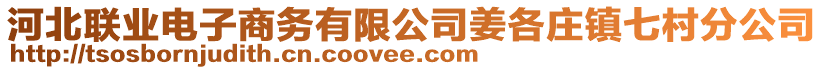 河北聯(lián)業(yè)電子商務(wù)有限公司姜各莊鎮(zhèn)七村分公司