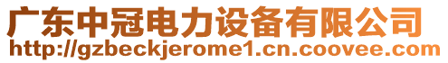 廣東中冠電力設(shè)備有限公司