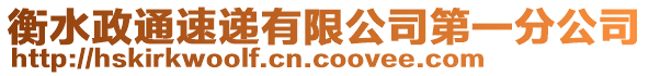 衡水政通速遞有限公司第一分公司