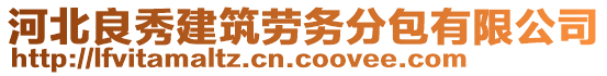 河北良秀建筑勞務(wù)分包有限公司