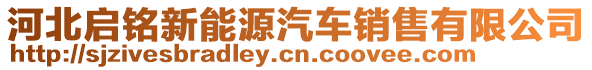 河北啟銘新能源汽車銷售有限公司