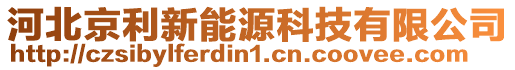 河北京利新能源科技有限公司