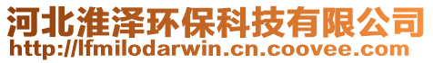 河北淮澤環(huán)保科技有限公司