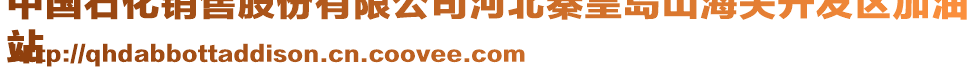 中國石化銷售股份有限公司河北秦皇島山海關(guān)開發(fā)區(qū)加油
站