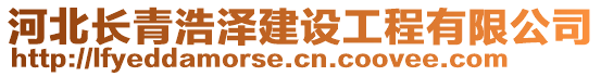 河北長青浩澤建設(shè)工程有限公司