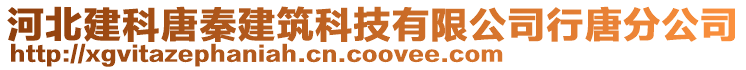 河北建科唐秦建筑科技有限公司行唐分公司